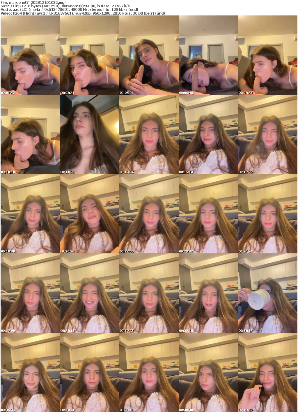 Preview thumb from margohot7 on 2023-12-10 @ bongacams