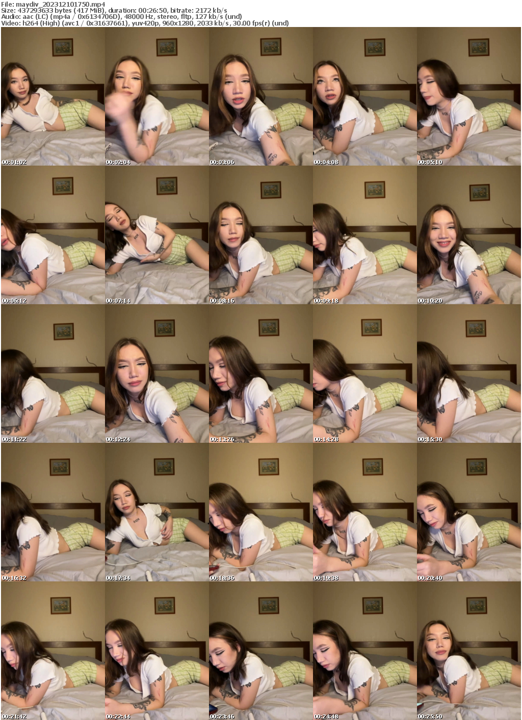 Preview thumb from maydiv on 2023-12-10 @ bongacams