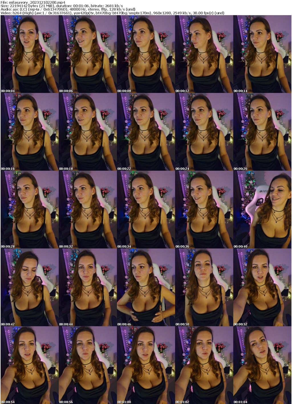 Preview thumb from milasavory on 2023-12-10 @ bongacams