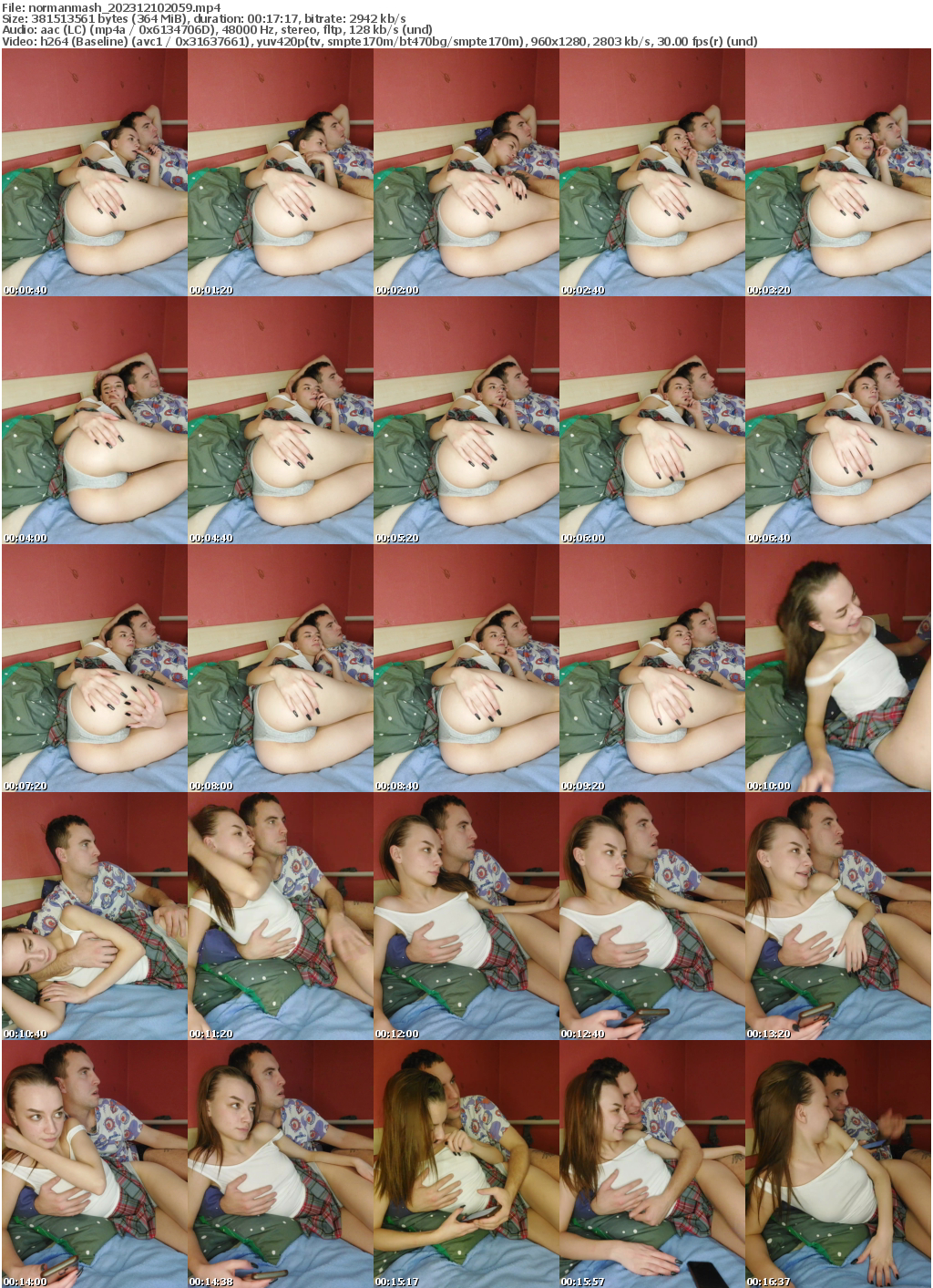 Preview thumb from normanmash on 2023-12-10 @ bongacams