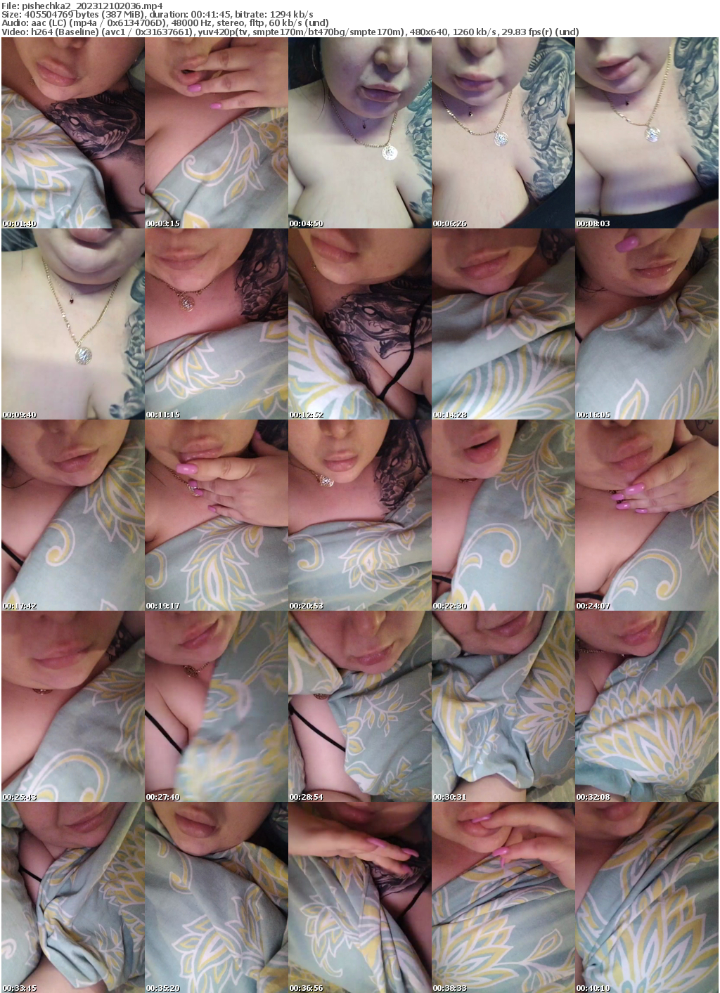 Preview thumb from pishechka2 on 2023-12-10 @ bongacams