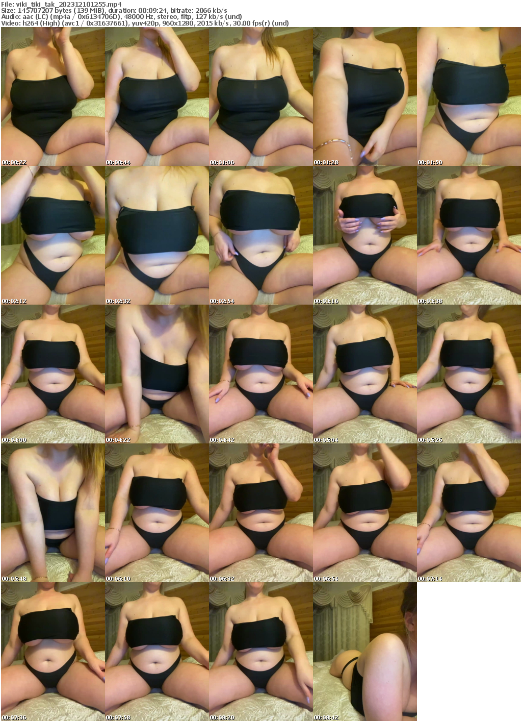 Preview thumb from viki_tiki_tak on 2023-12-10 @ bongacams