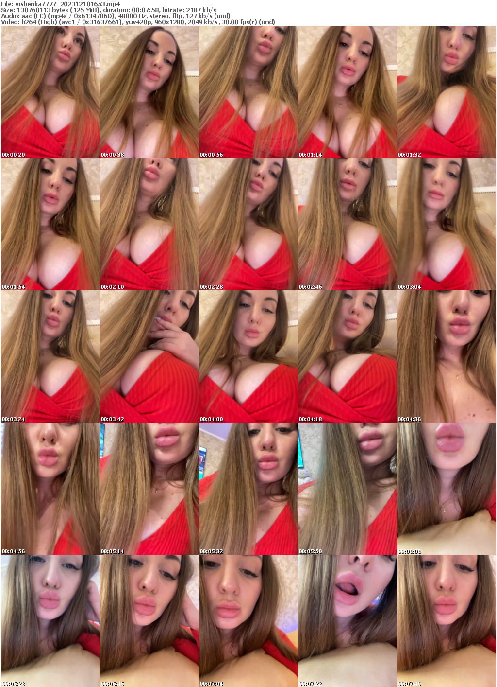 Preview thumb from vishenka7777 on 2023-12-10 @ bongacams