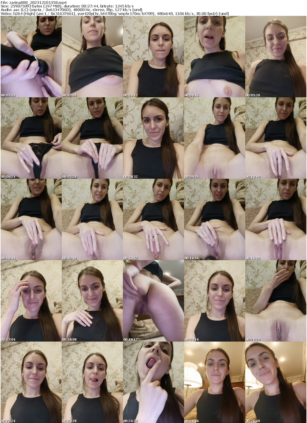 Preview thumb from zarina888 on 2023-12-10 @ bongacams