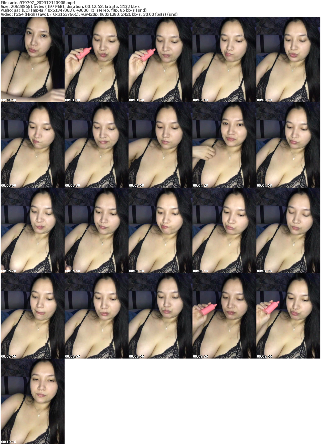 Preview thumb from arina979797 on 2023-12-11 @ bongacams