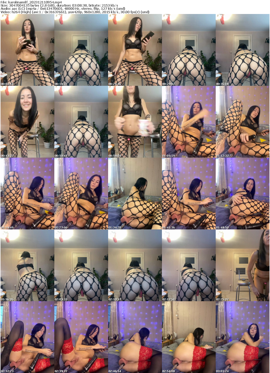 Preview thumb from karolinamilf on 2023-12-11 @ bongacams