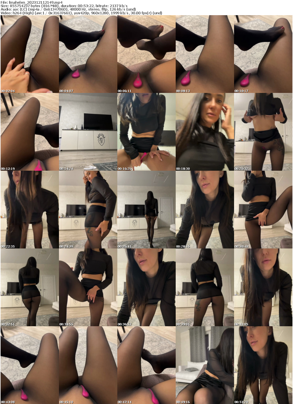 Preview thumb from linahelen on 2023-12-11 @ bongacams