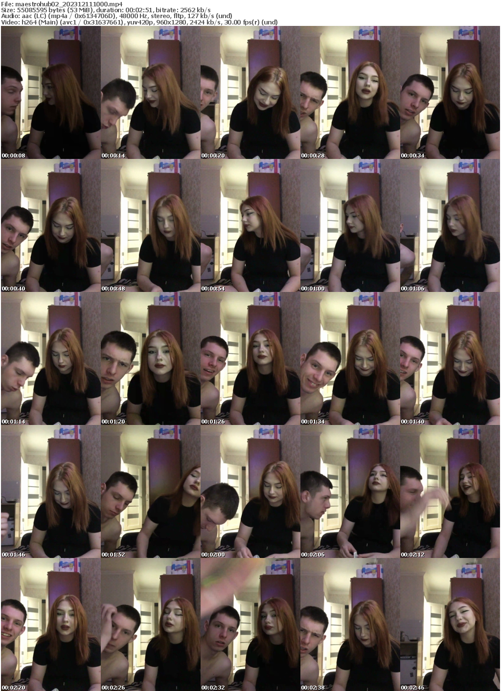 Preview thumb from maestrohub02 on 2023-12-11 @ bongacams