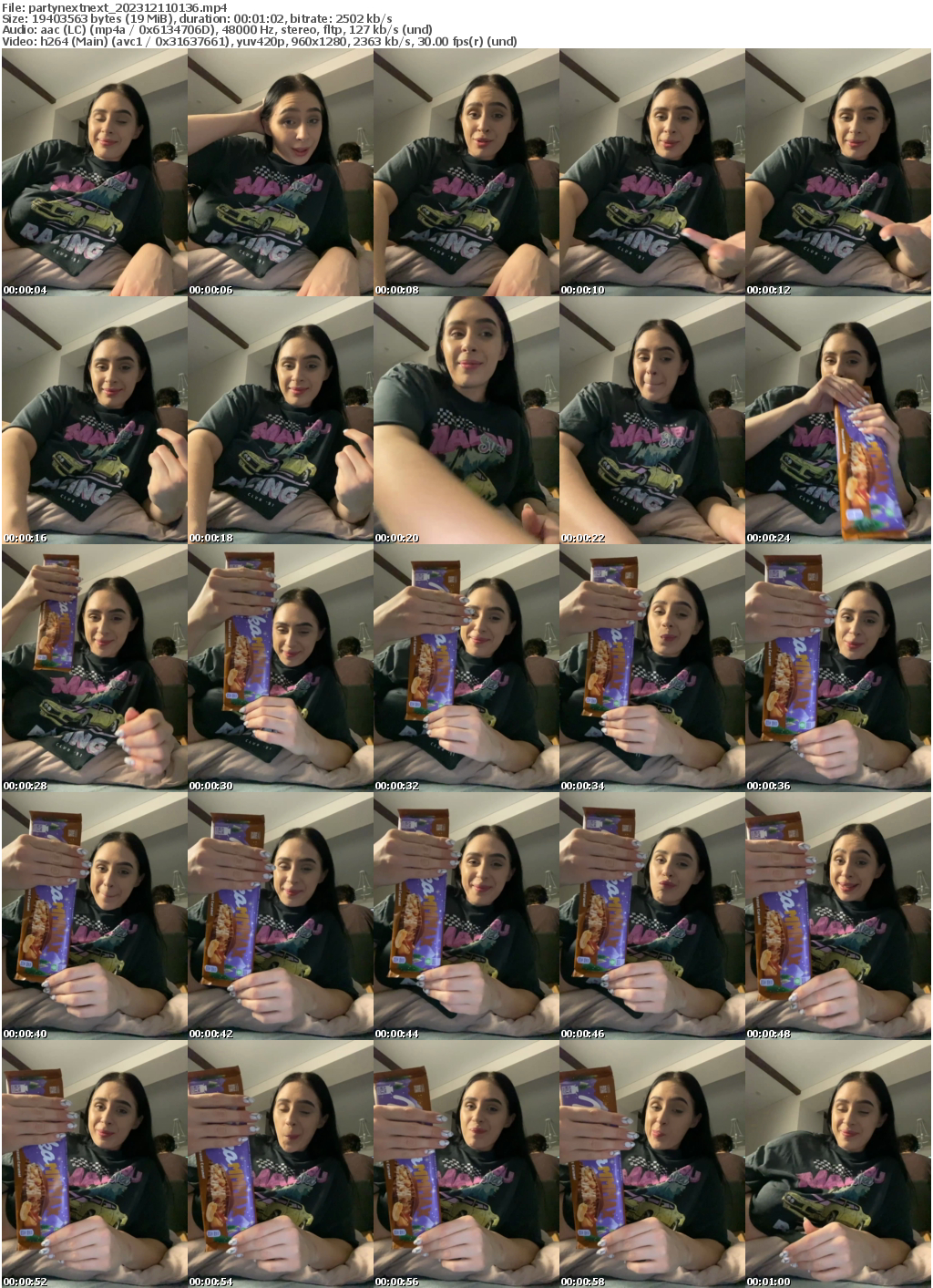 Preview thumb from partynextnext on 2023-12-11 @ bongacams