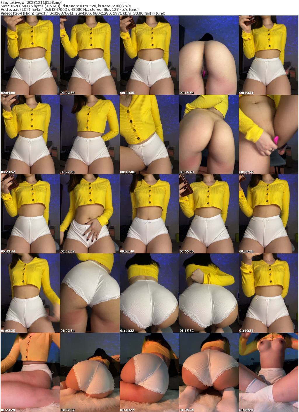 Preview thumb from tokiwow on 2023-12-11 @ bongacams