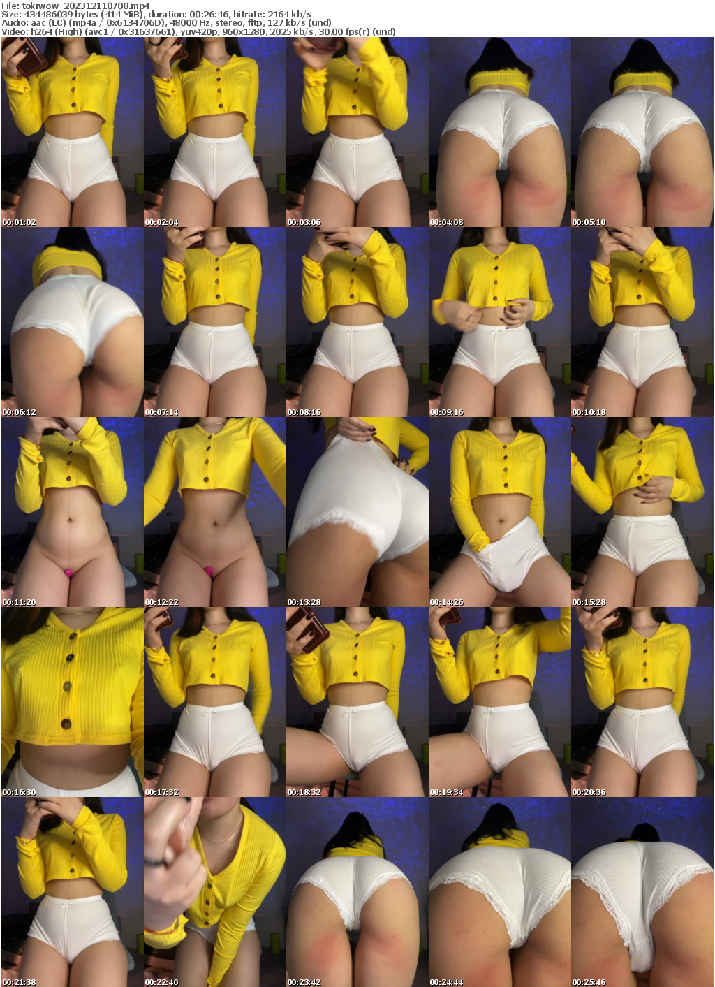 Preview thumb from tokiwow on 2023-12-11 @ bongacams