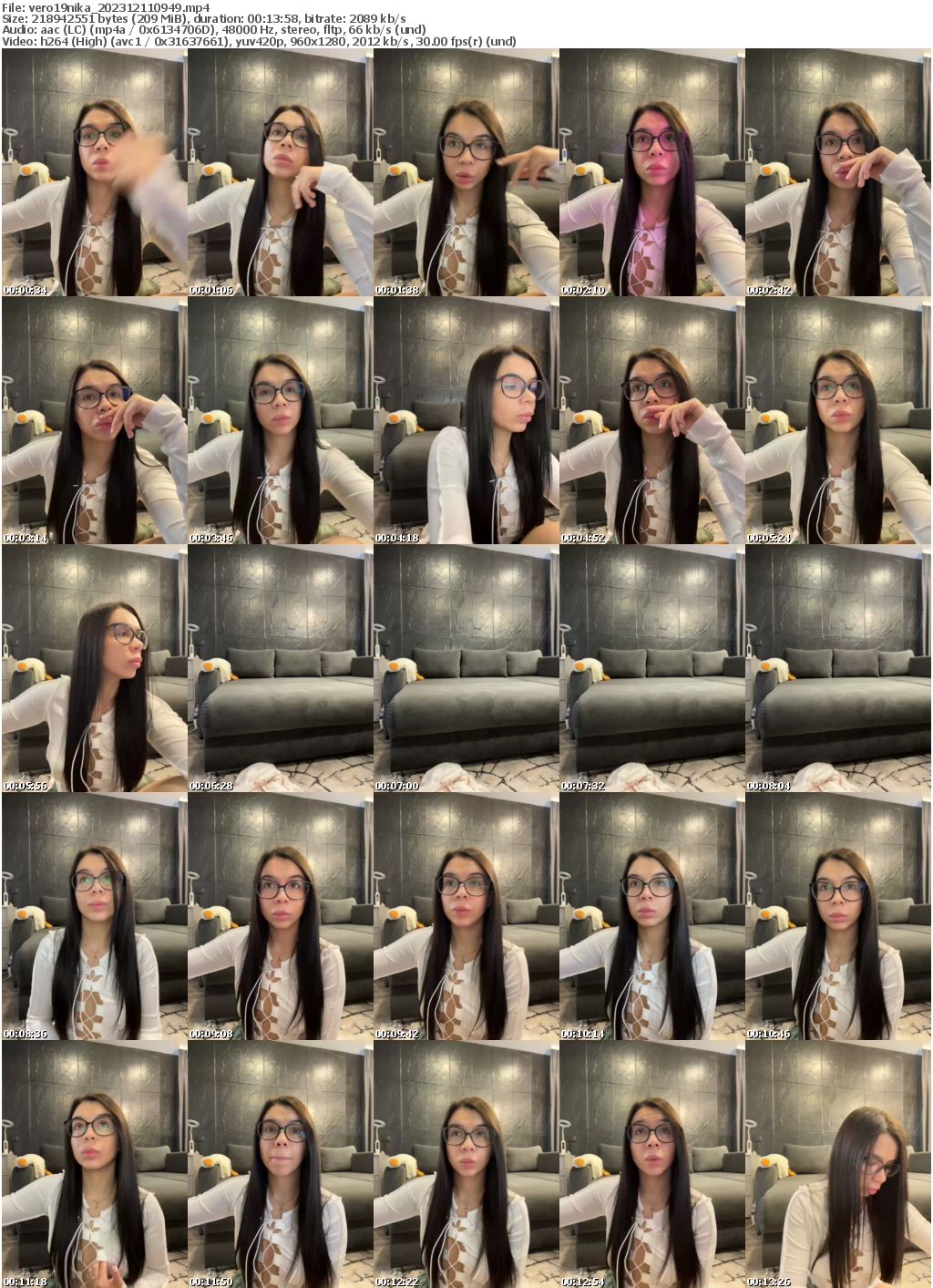 Preview thumb from vero19nika on 2023-12-11 @ bongacams