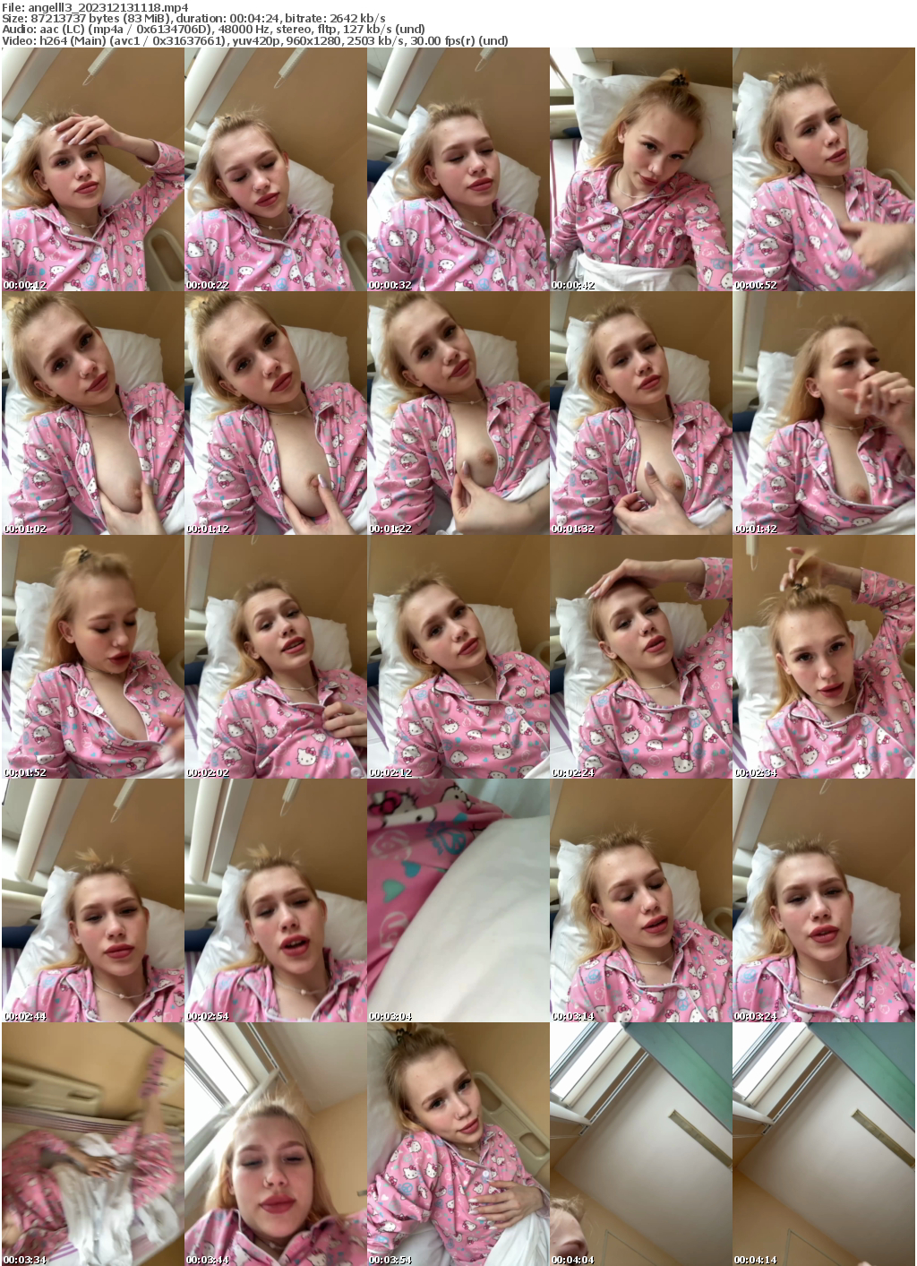 Preview thumb from angelll3 on 2023-12-13 @ bongacams