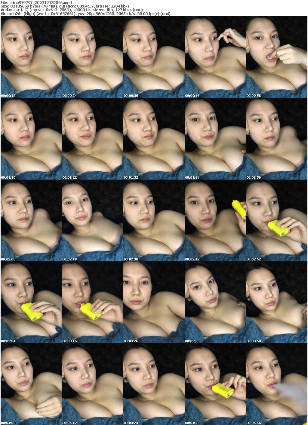 Preview thumb from arina979797 on 2023-12-13 @ bongacams