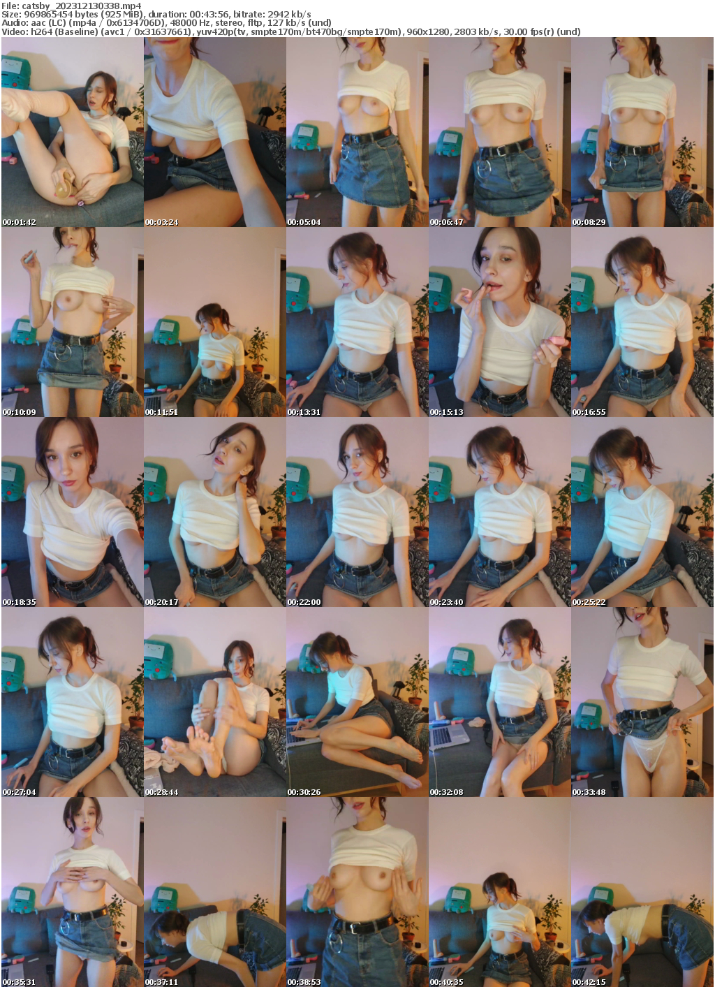 Preview thumb from catsby on 2023-12-13 @ bongacams