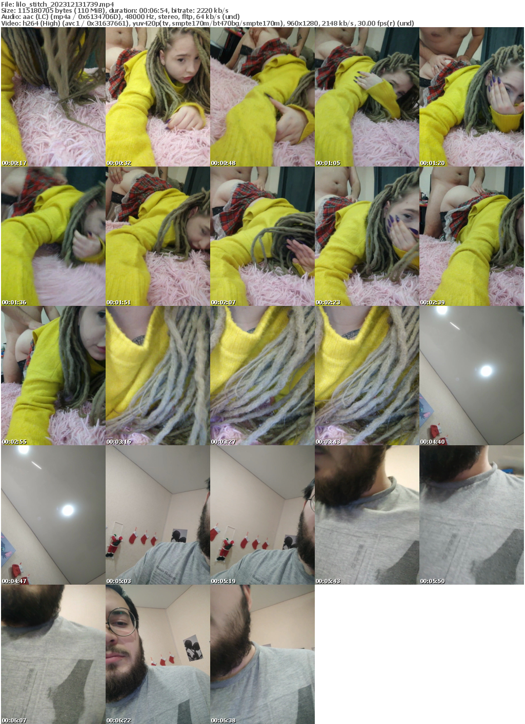 Preview thumb from lilo_stitch on 2023-12-13 @ bongacams