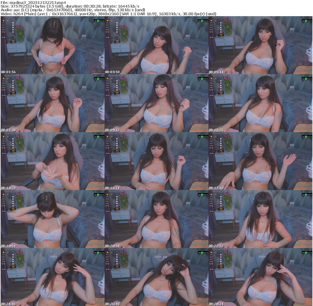 Preview thumb from madina3 on 2023-12-13 @ bongacams