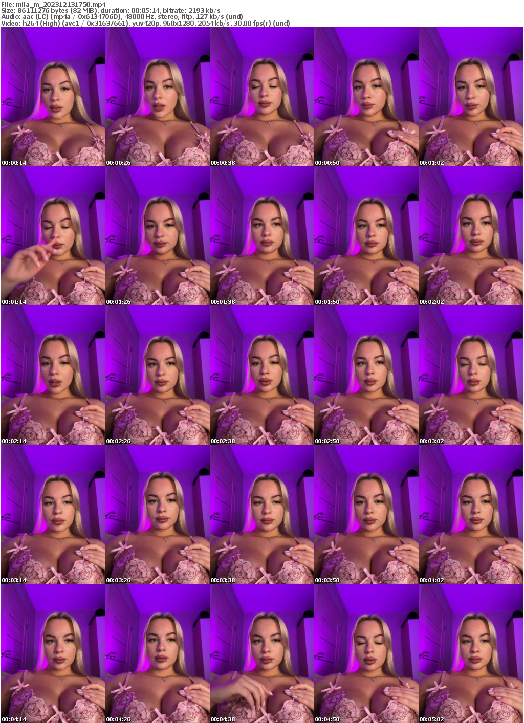 Preview thumb from mila_m on 2023-12-13 @ bongacams