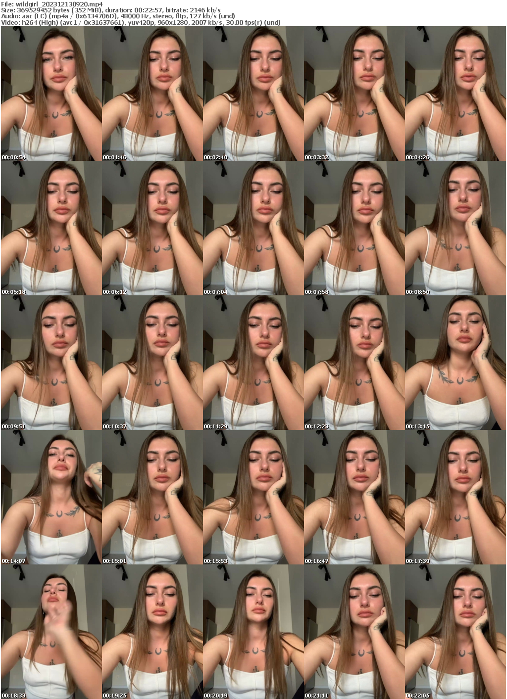 Preview thumb from wildgirl on 2023-12-13 @ bongacams