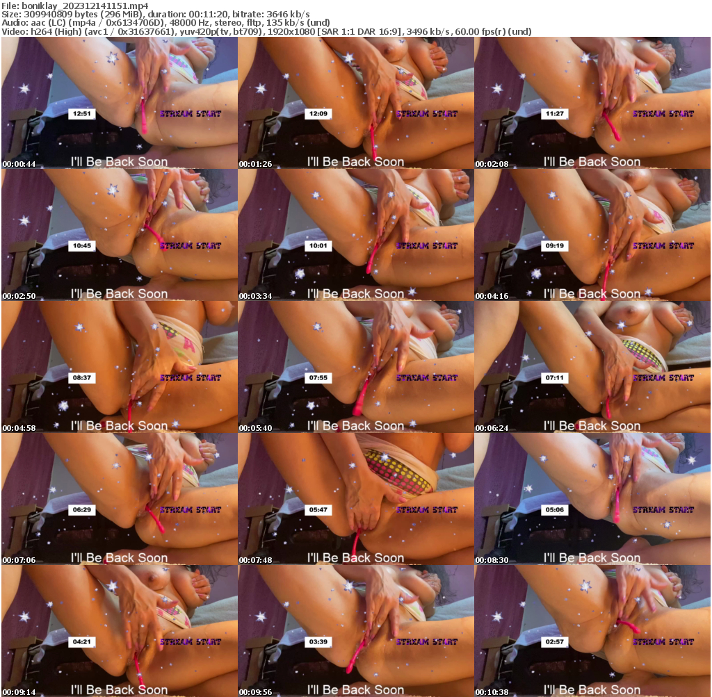 Preview thumb from boniklay on 2023-12-14 @ bongacams