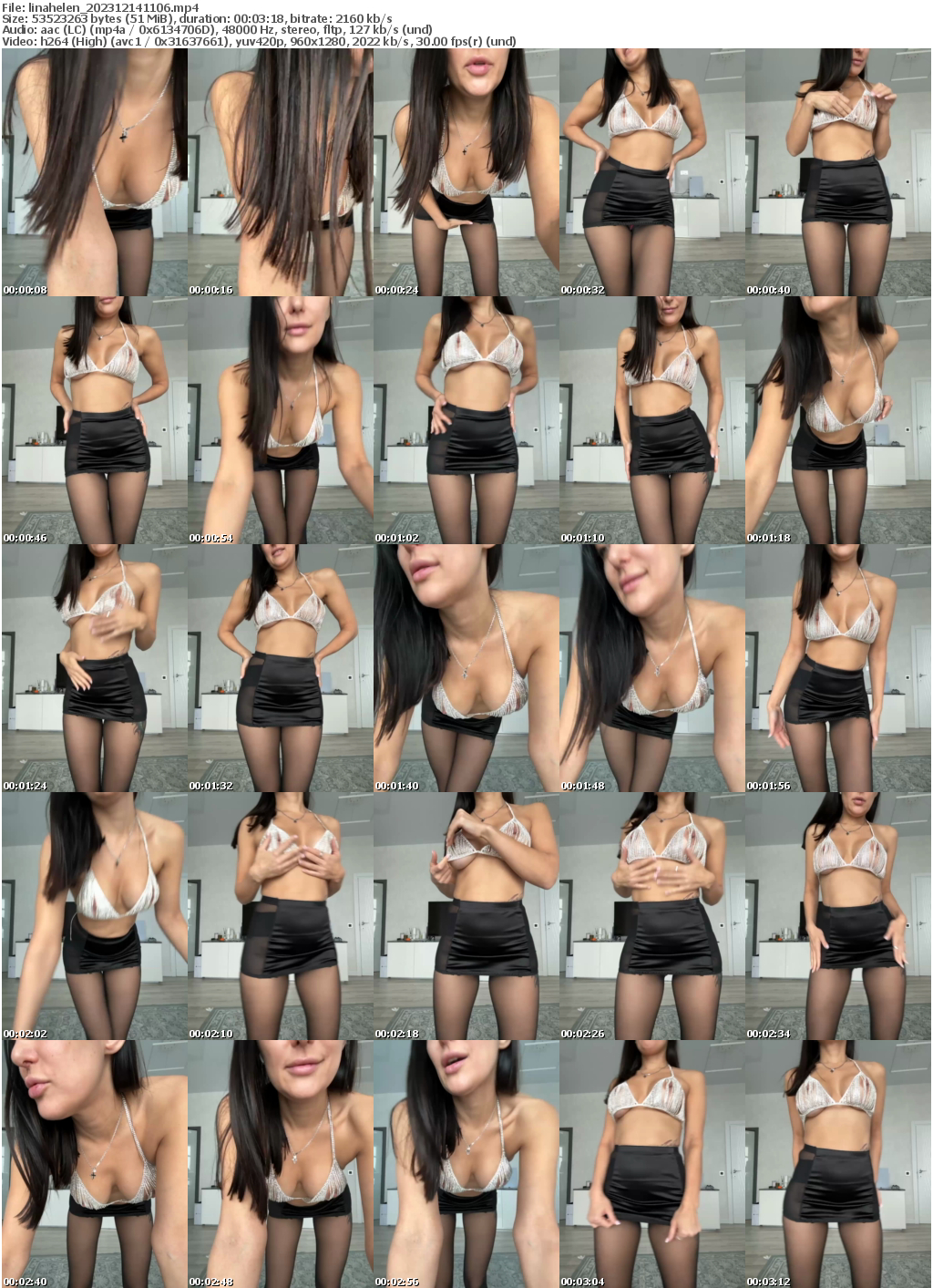 Preview thumb from linahelen on 2023-12-14 @ bongacams