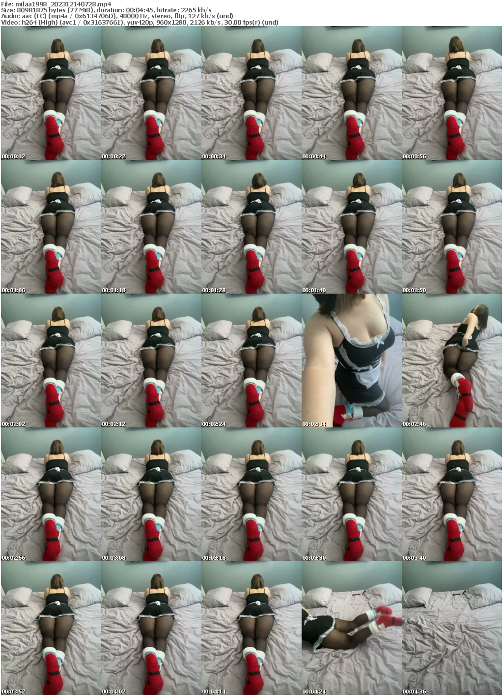 Preview thumb from milaa1998 on 2023-12-14 @ bongacams