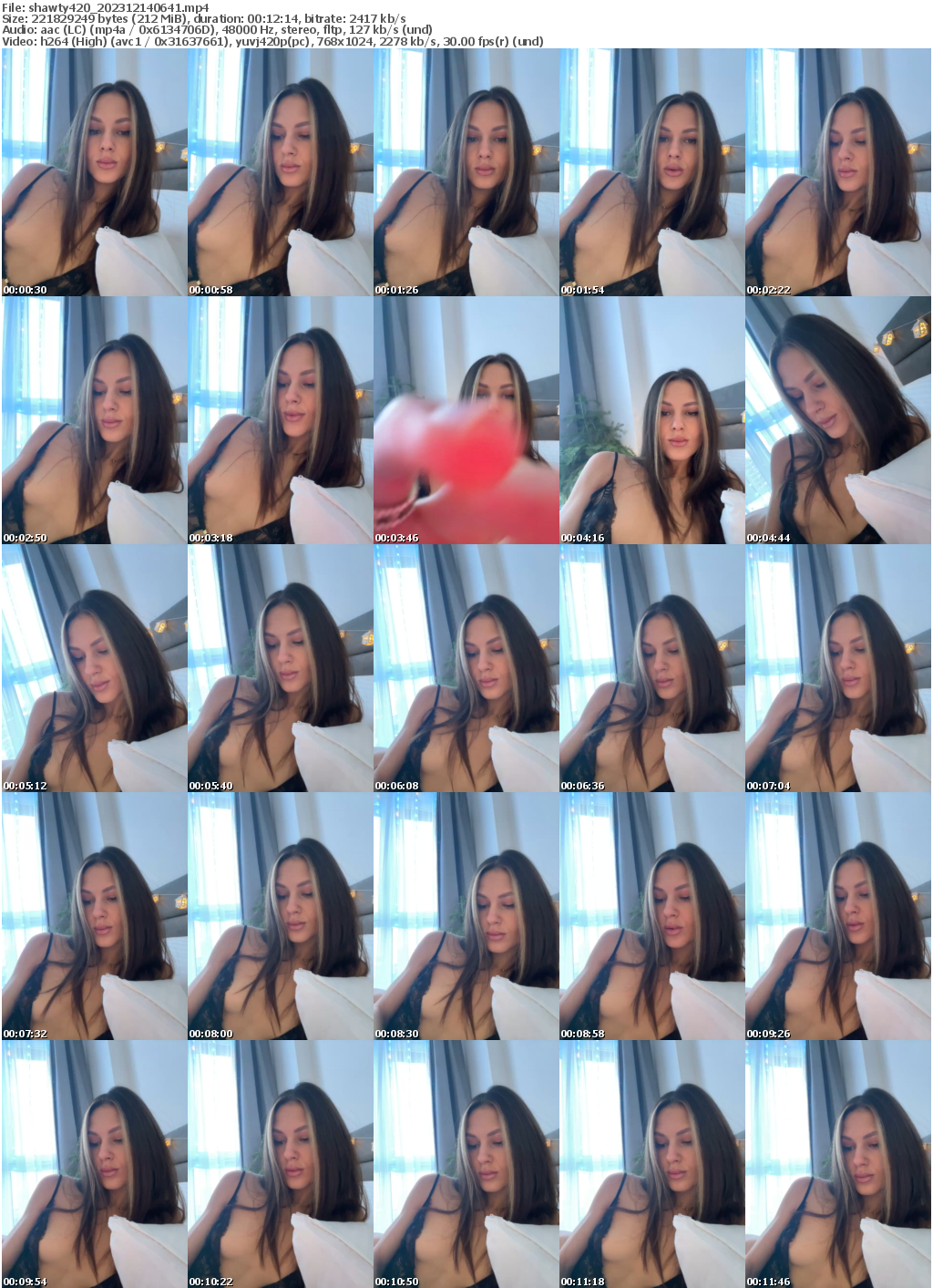 Preview thumb from shawty420 on 2023-12-14 @ bongacams