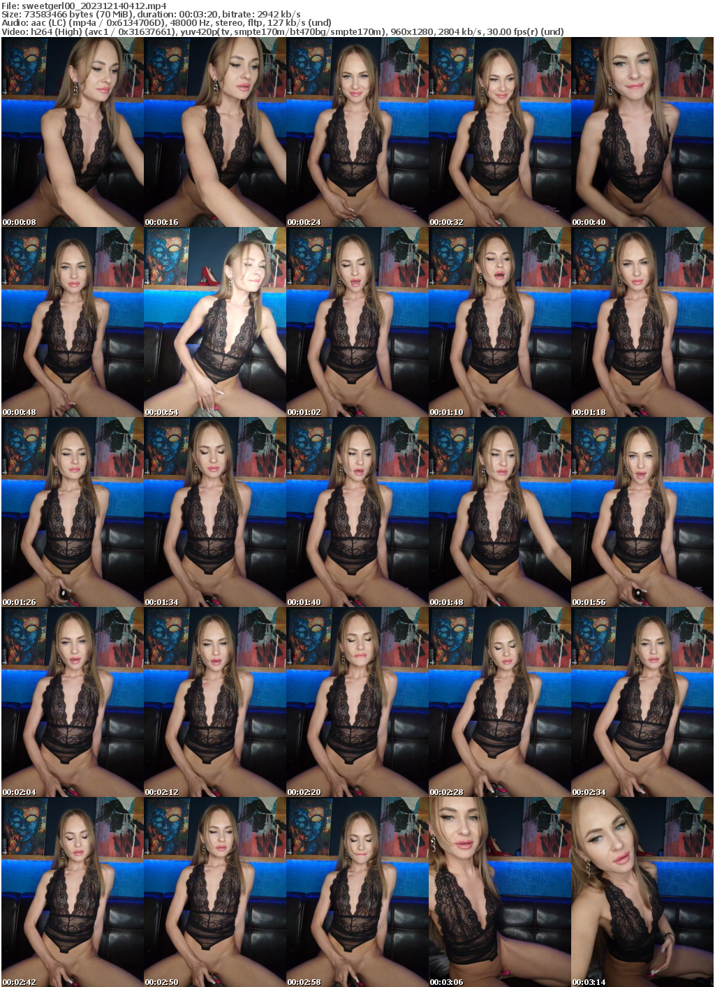 Preview thumb from sweetgerl00 on 2023-12-14 @ bongacams