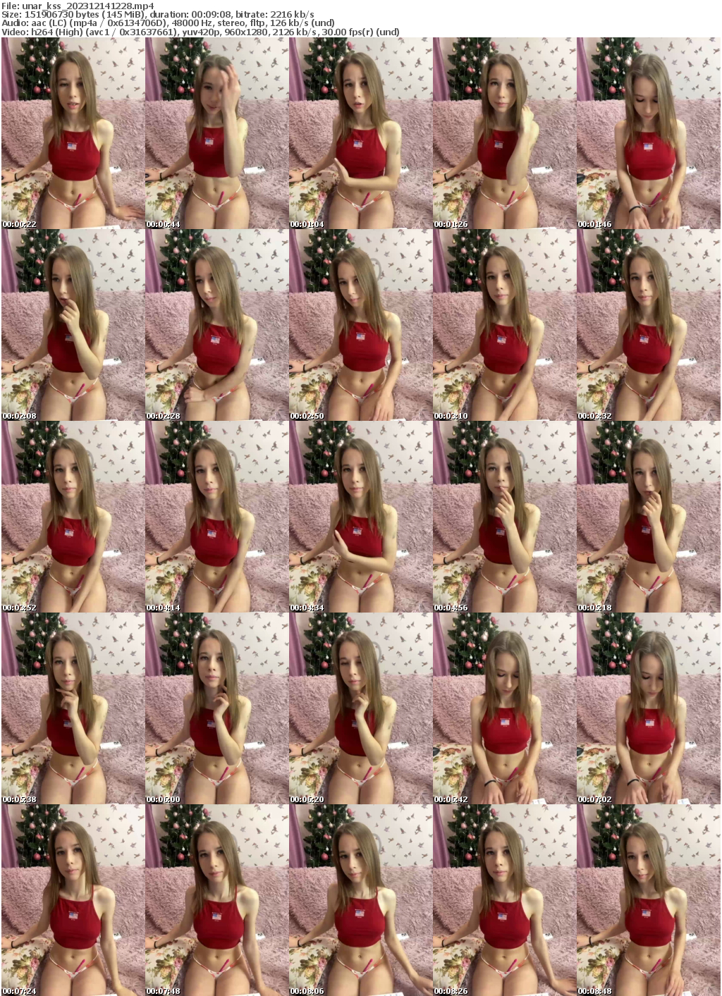 Preview thumb from unar_kss on 2023-12-14 @ bongacams