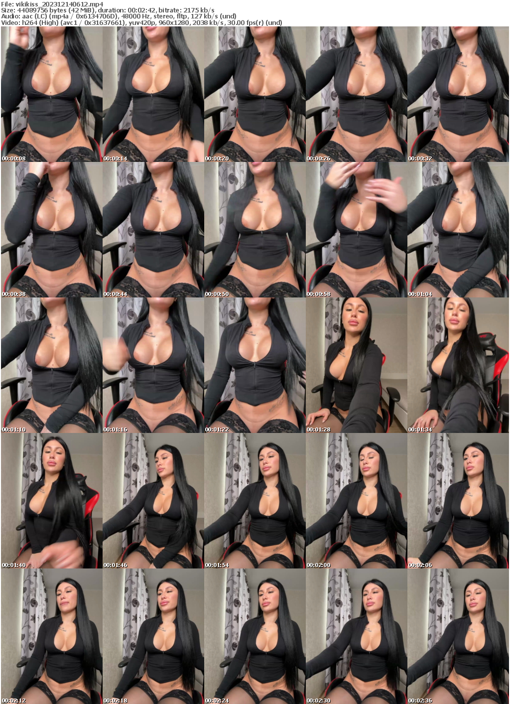 Preview thumb from vikikiss on 2023-12-14 @ bongacams