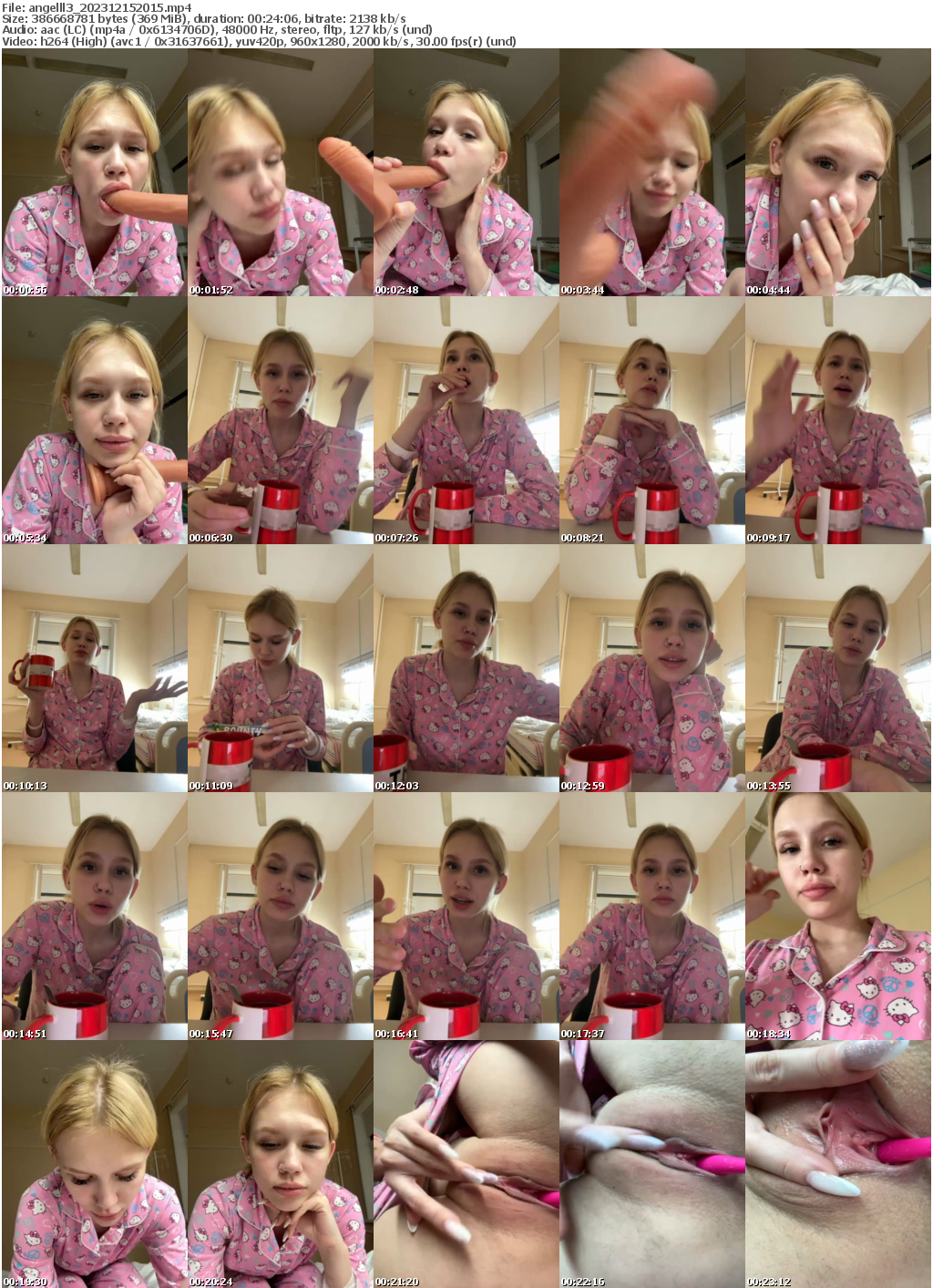 Preview thumb from angelll3 on 2023-12-15 @ bongacams