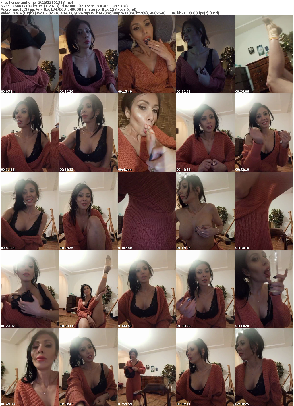 Preview thumb from honeyiamhome on 2023-12-15 @ bongacams