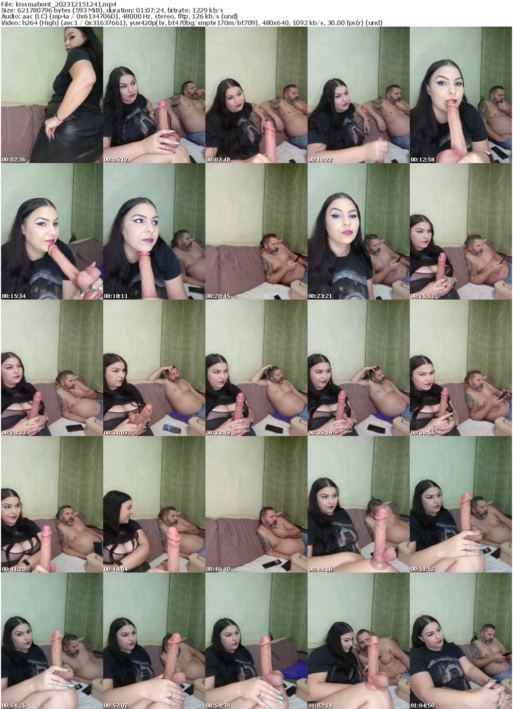 Preview thumb from kissmabont on 2023-12-15 @ bongacams