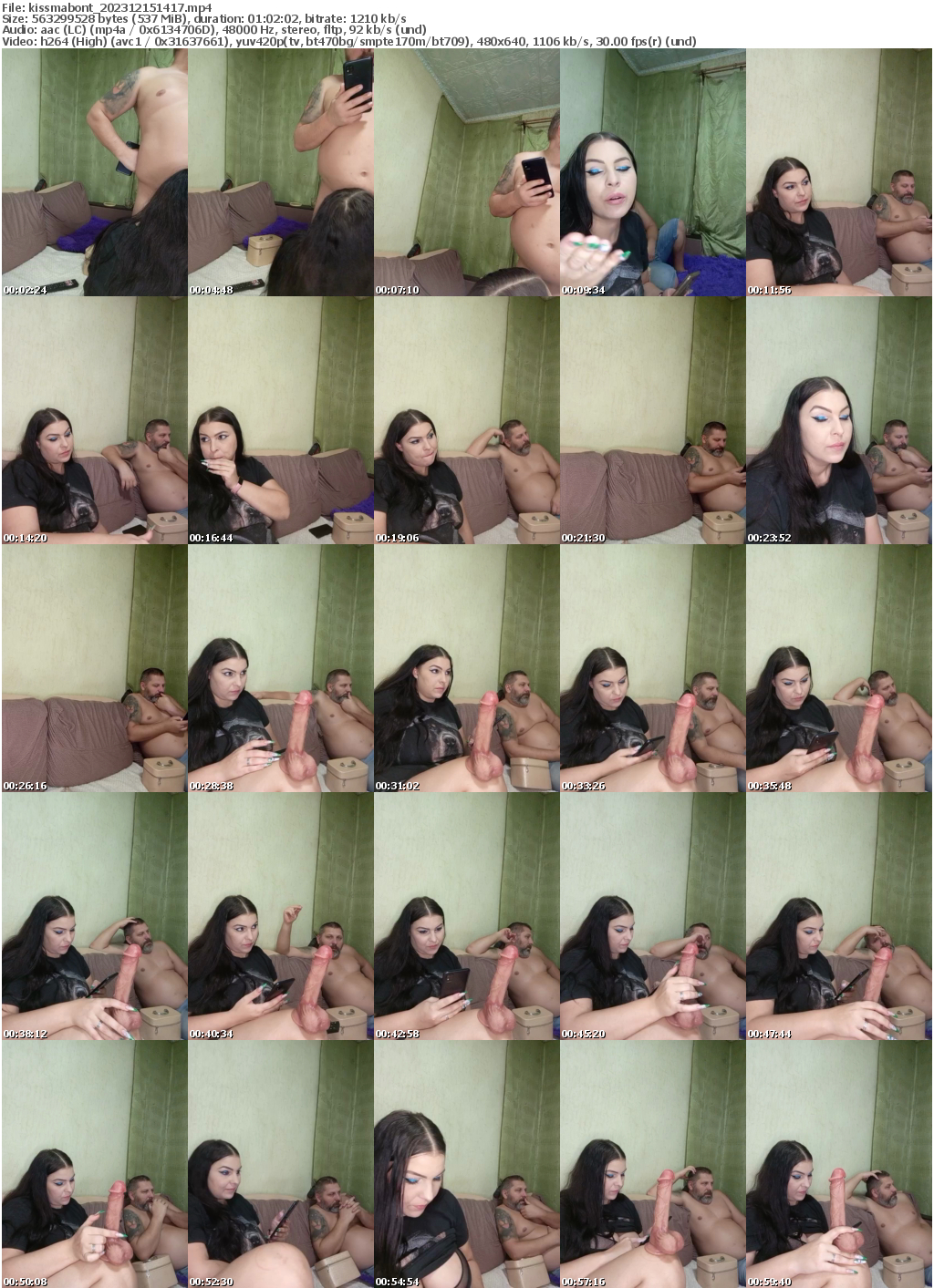 Preview thumb from kissmabont on 2023-12-15 @ bongacams