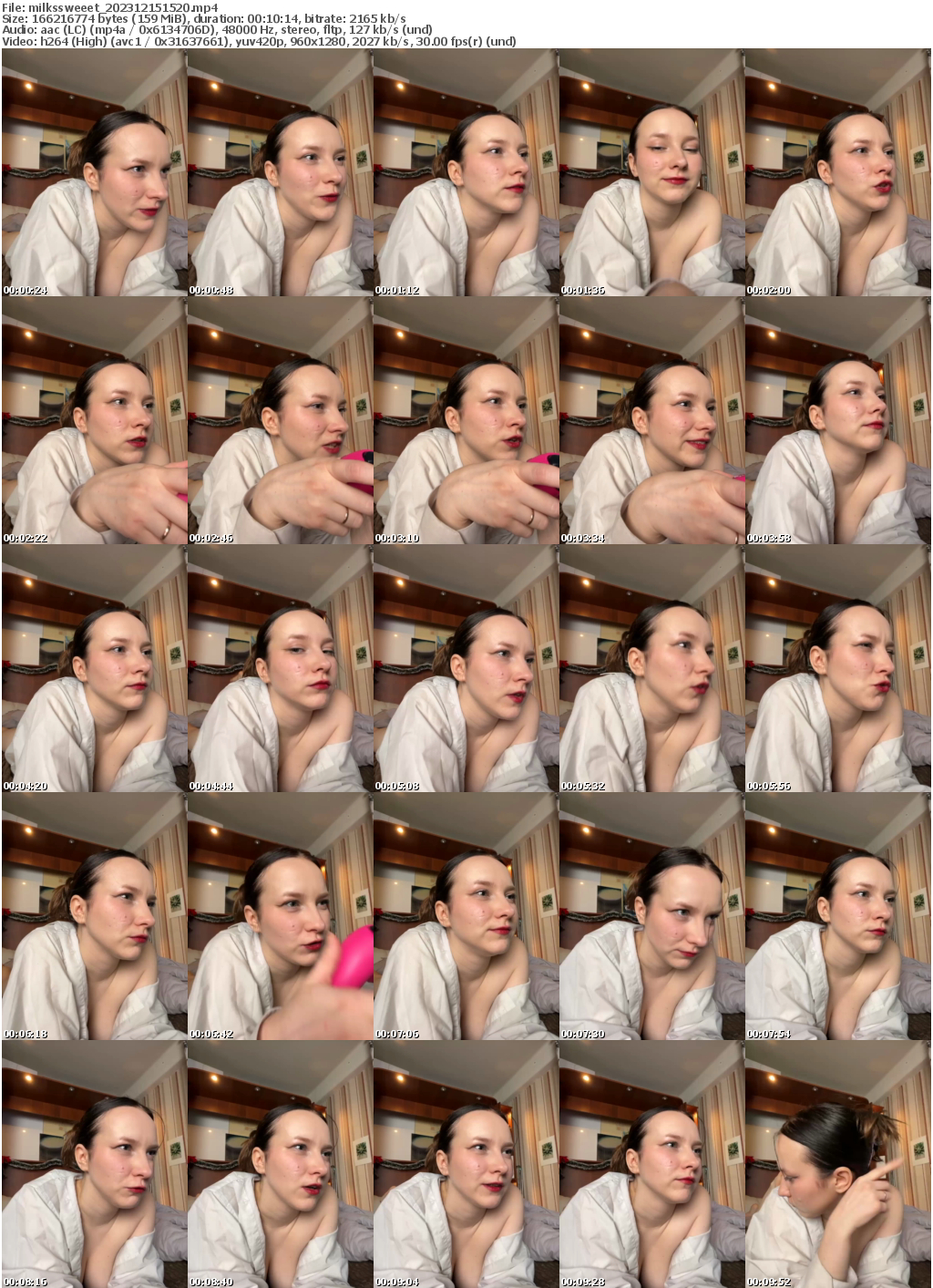 Preview thumb from milkssweeet on 2023-12-15 @ bongacams