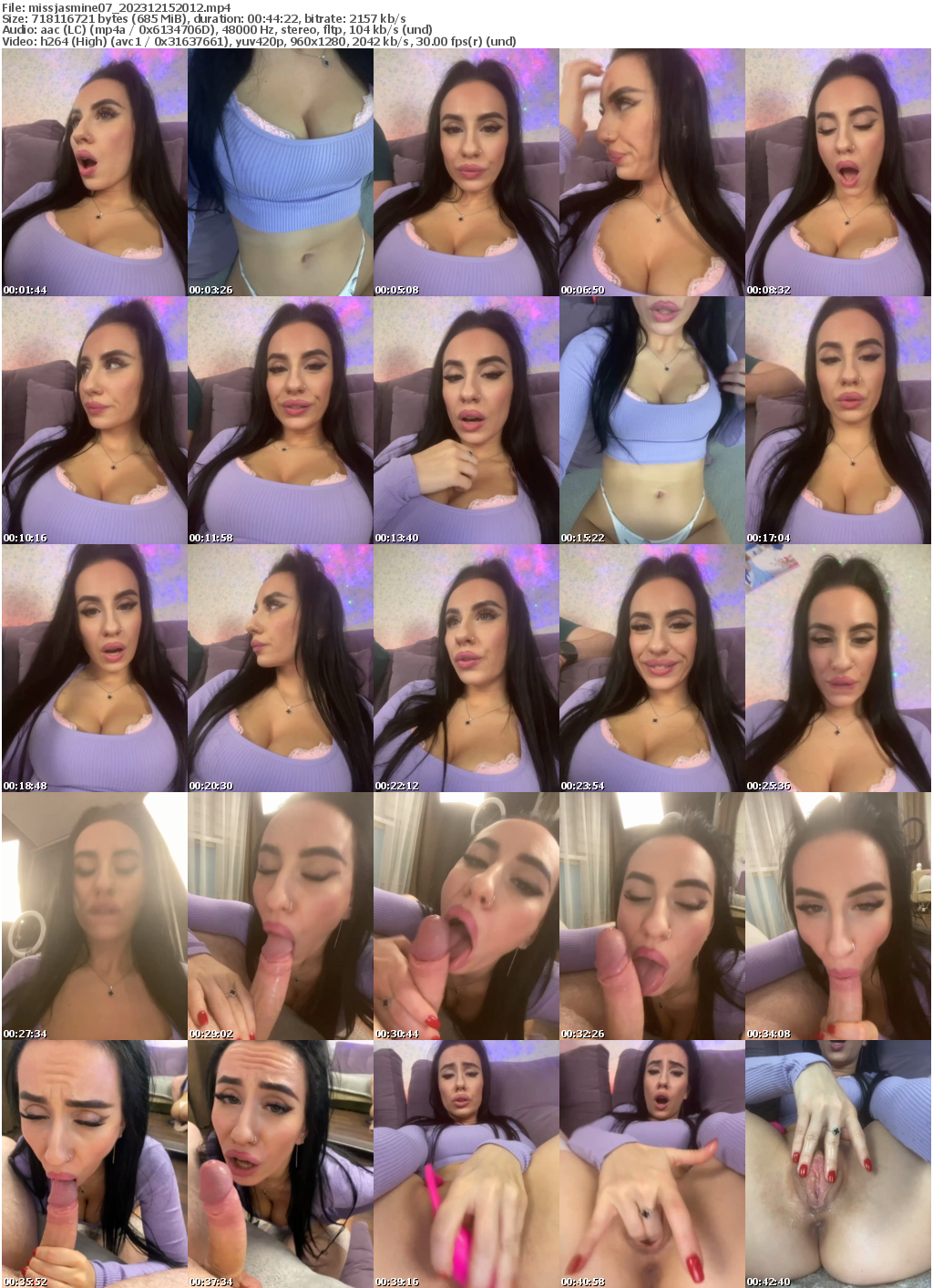 Preview thumb from missjasmine07 on 2023-12-15 @ bongacams