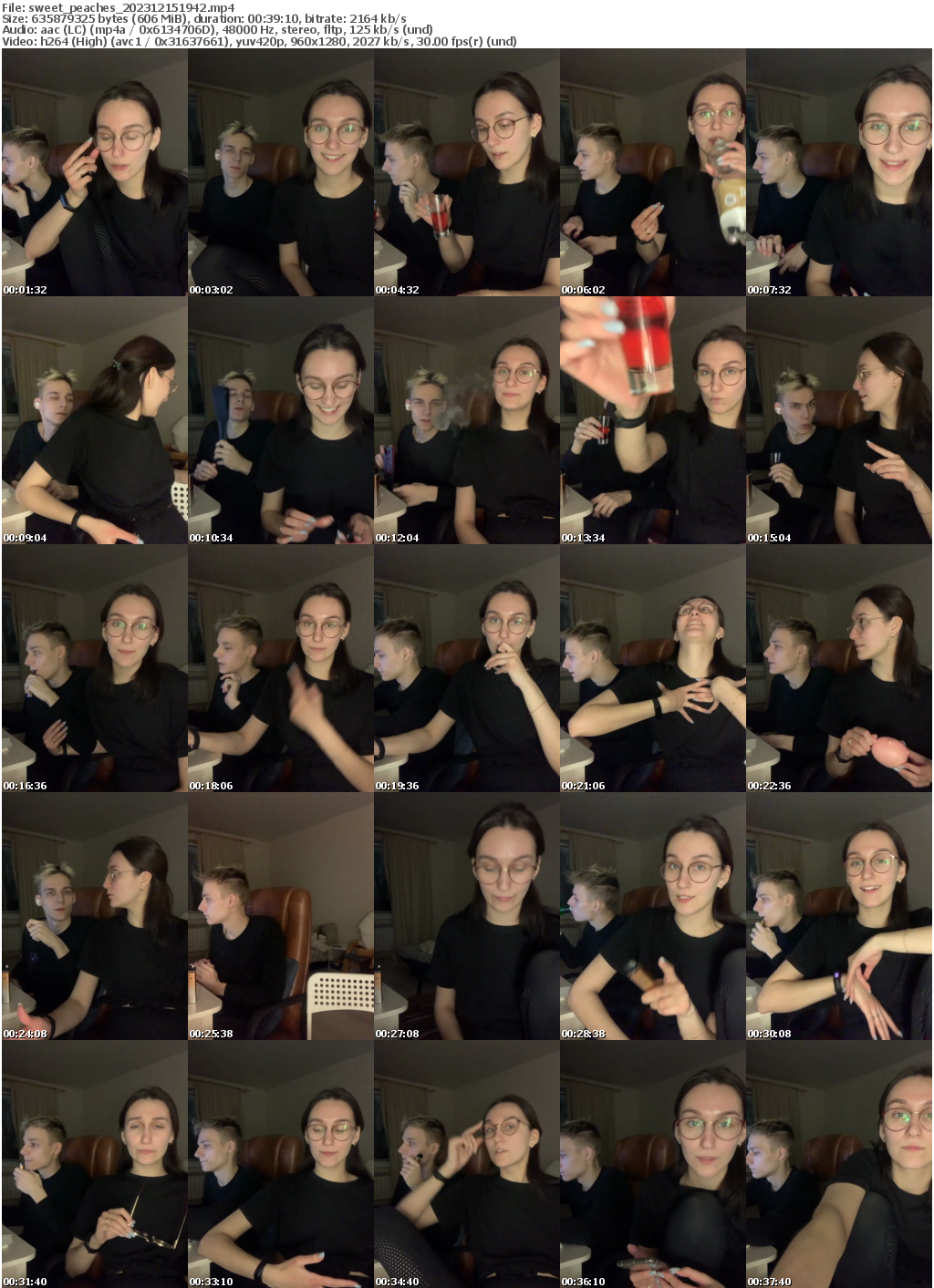 Preview thumb from sweet_peaches on 2023-12-15 @ bongacams