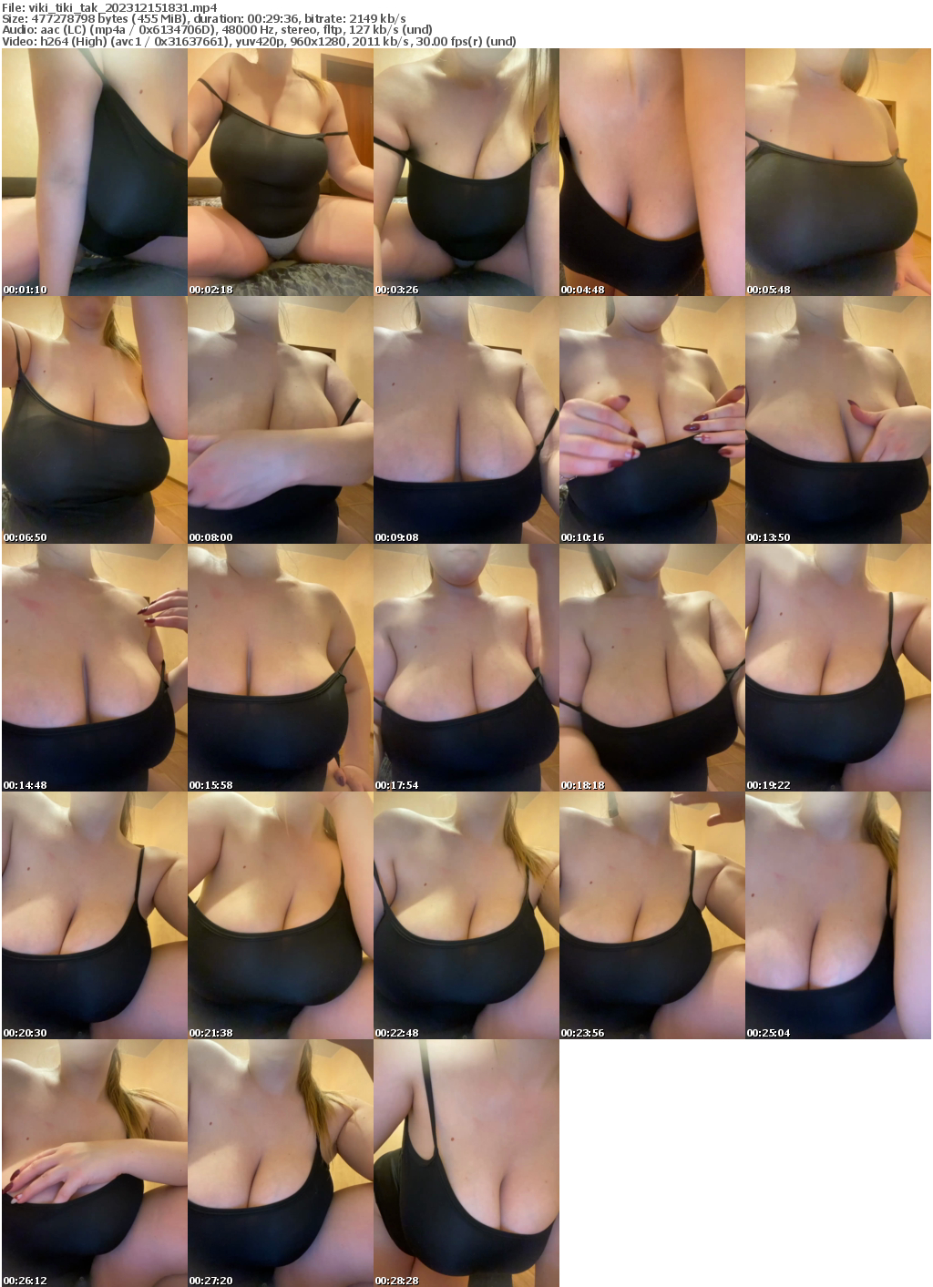 Preview thumb from viki_tiki_tak on 2023-12-15 @ bongacams