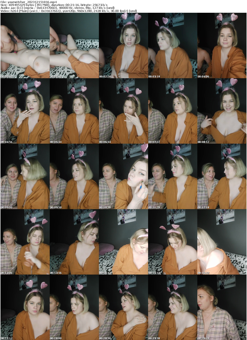 Preview thumb from yourwitcher on 2023-12-15 @ bongacams