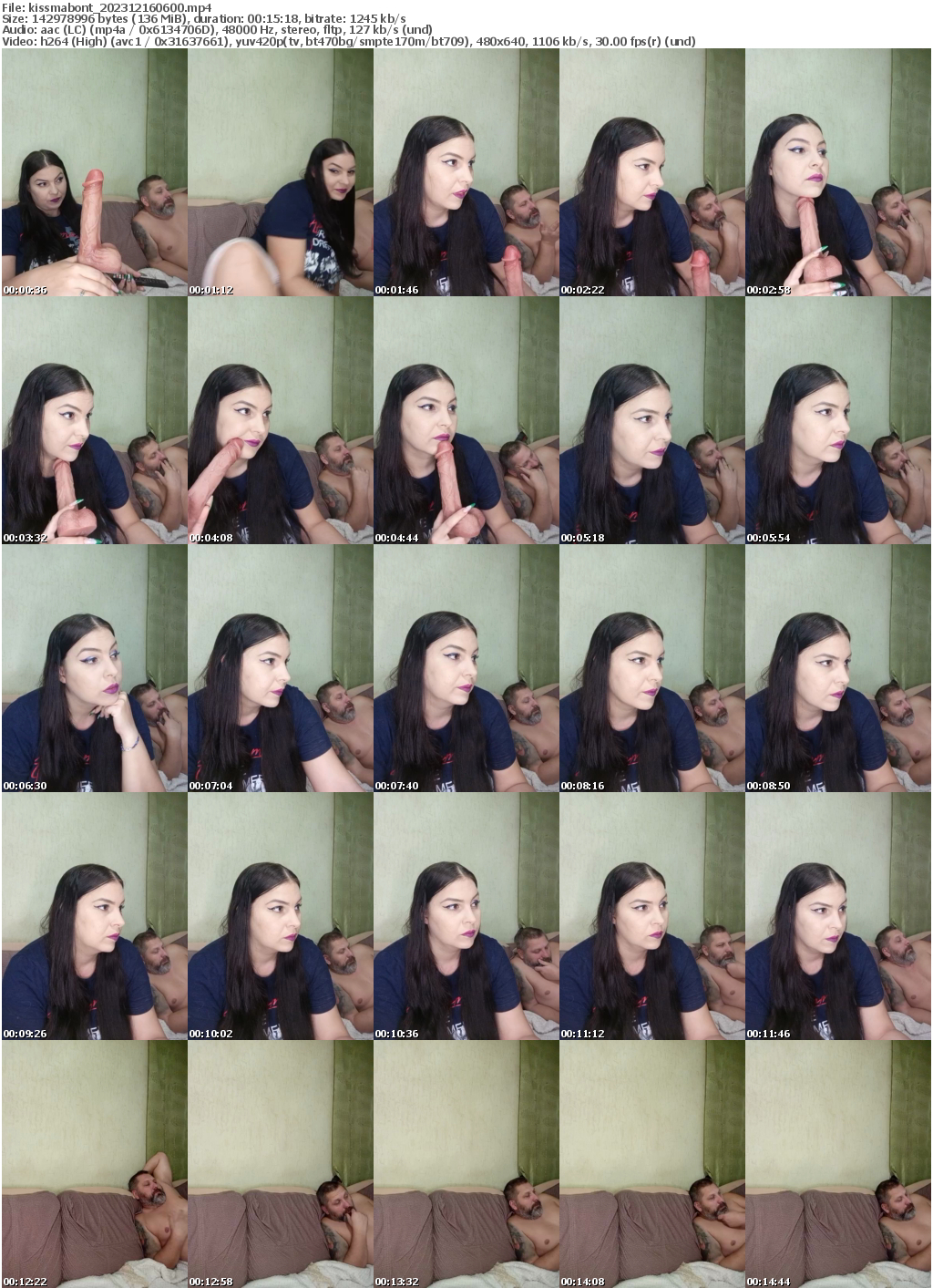 Preview thumb from kissmabont on 2023-12-16 @ bongacams