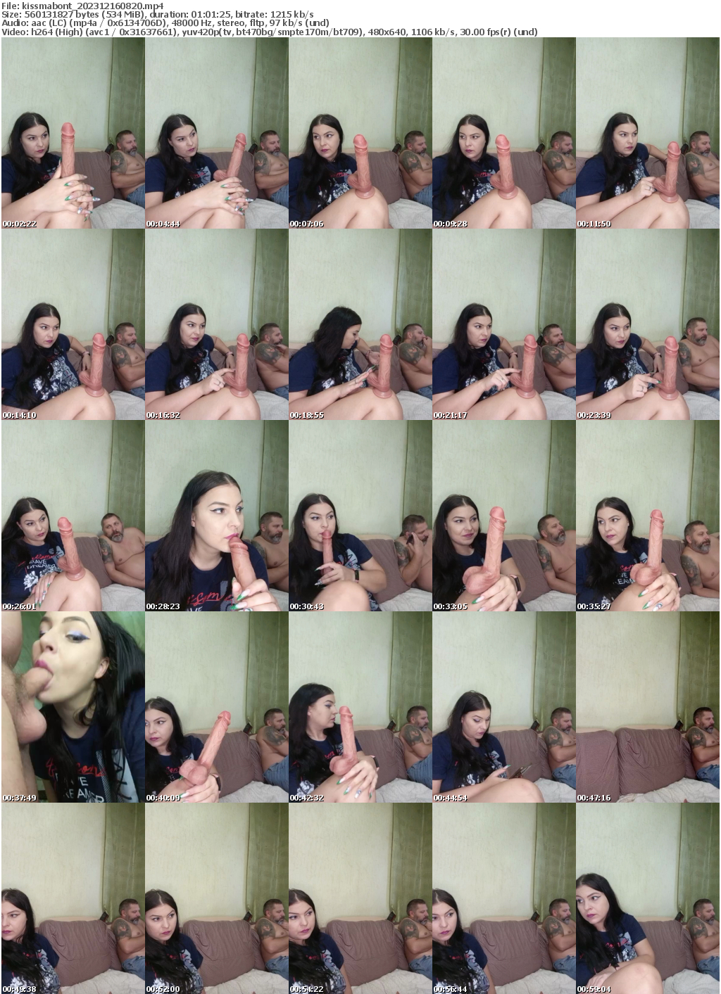 Preview thumb from kissmabont on 2023-12-16 @ bongacams