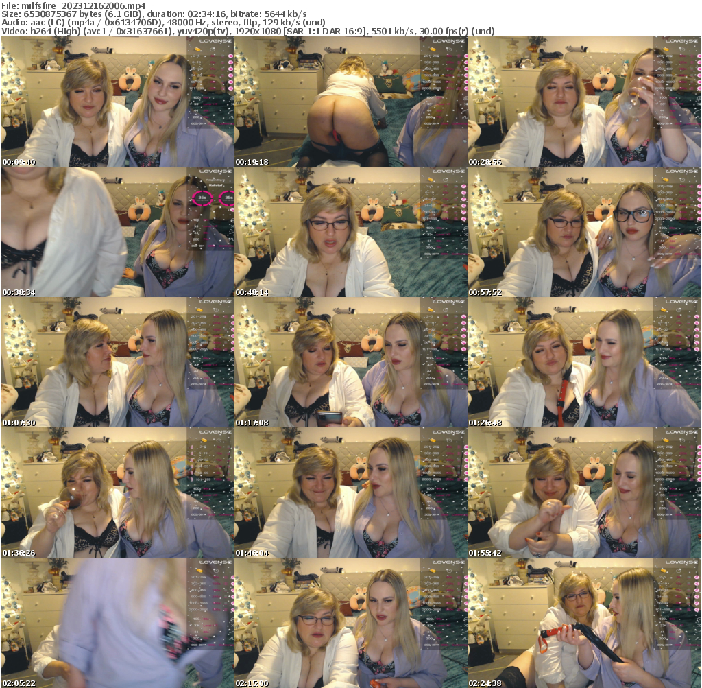 Preview thumb from milfsfire on 2023-12-16 @ bongacams