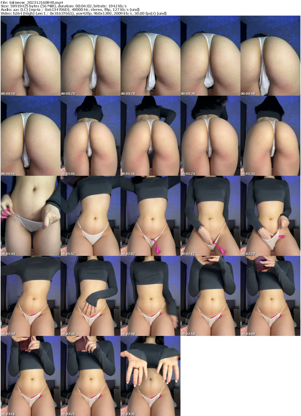 Preview thumb from tokiwow on 2023-12-16 @ bongacams