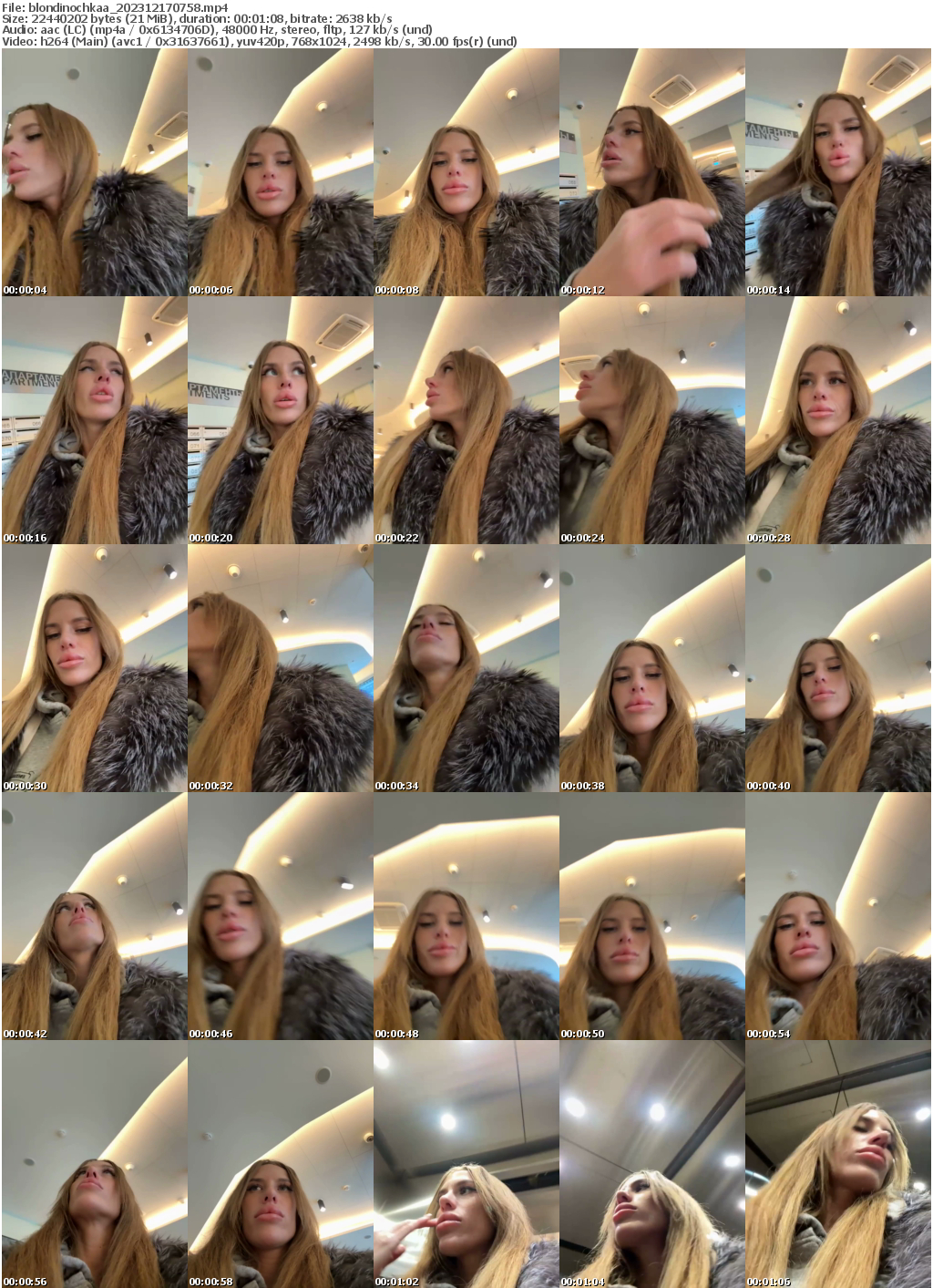 Preview thumb from blondinochkaa on 2023-12-17 @ bongacams