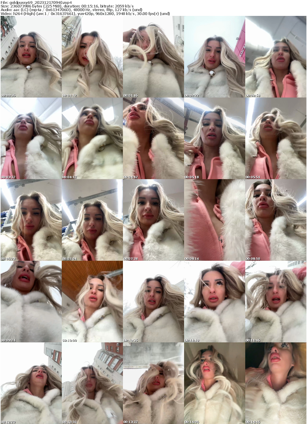 Preview thumb from goldpussy69 on 2023-12-17 @ bongacams