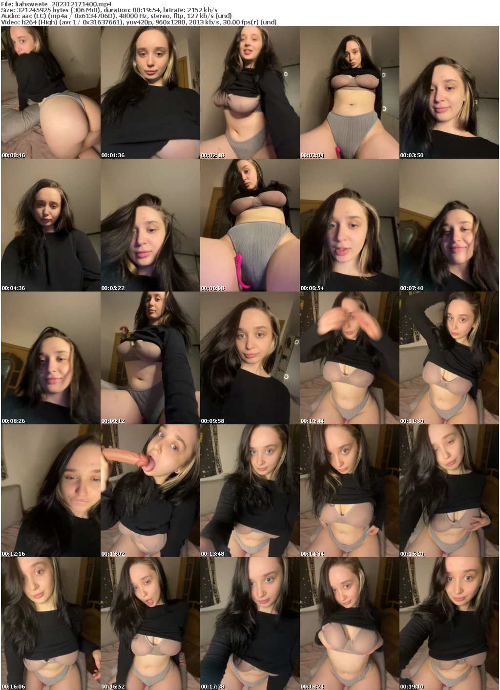 Preview thumb from liahsweete on 2023-12-17 @ bongacams