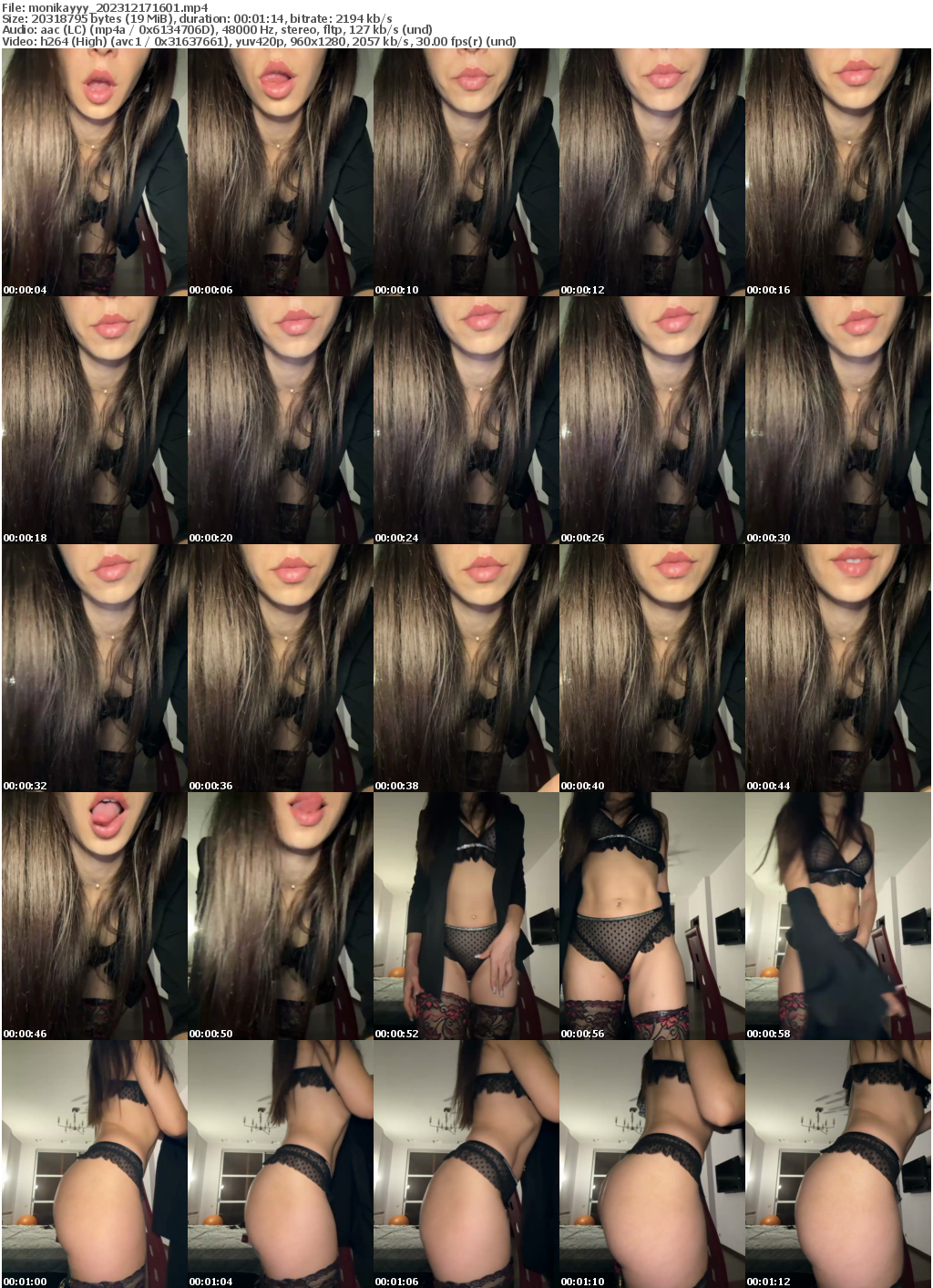 Preview thumb from monikayyy on 2023-12-17 @ bongacams