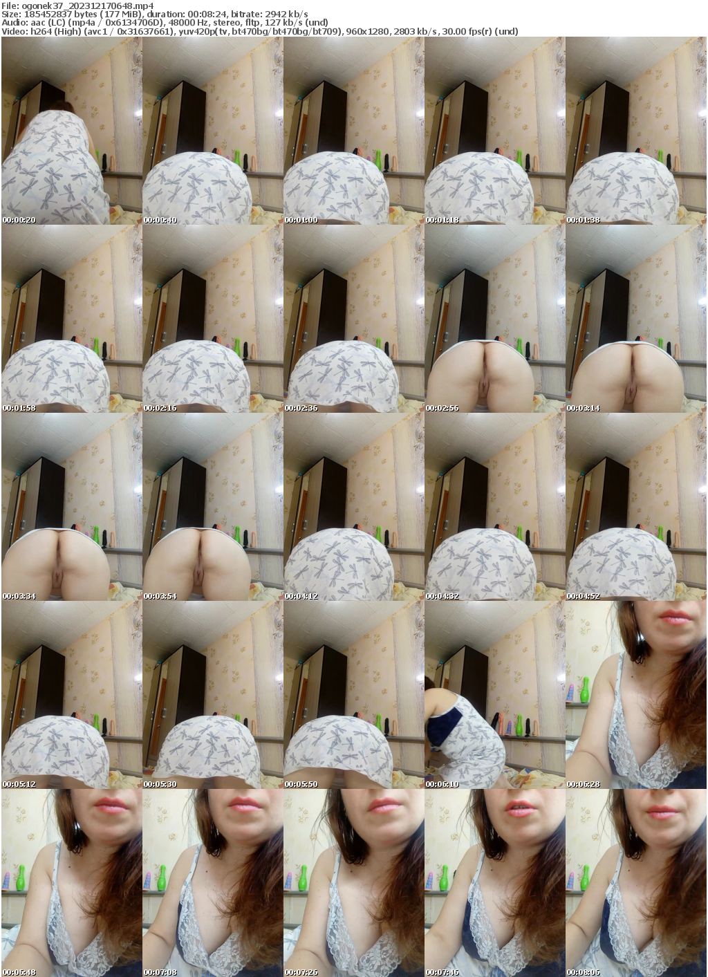 Preview thumb from ogonek37 on 2023-12-17 @ bongacams