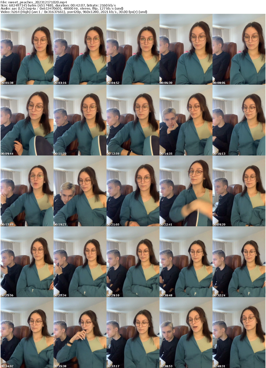 Preview thumb from sweet_peaches on 2023-12-17 @ bongacams