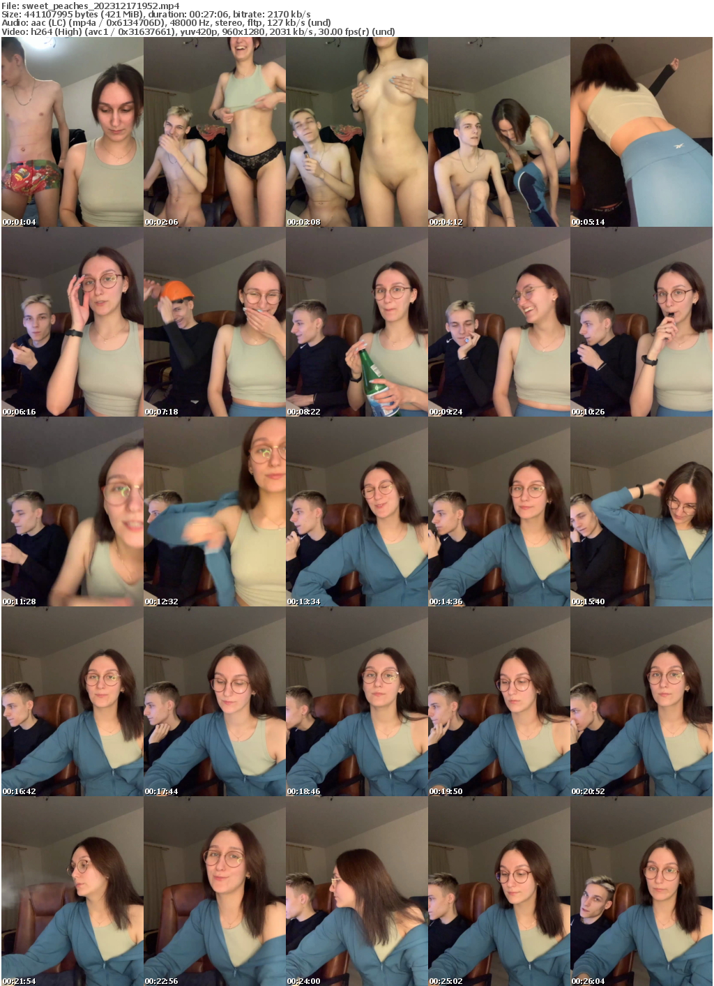 Preview thumb from sweet_peaches on 2023-12-17 @ bongacams